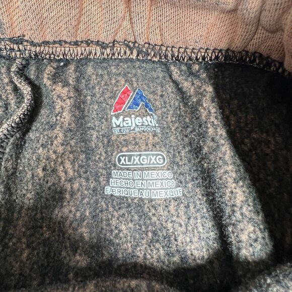 Majestic Baltimore Ravens Sweatpants Joggers NFL Apparel Men’s XL Orange - Picture 13 of 14